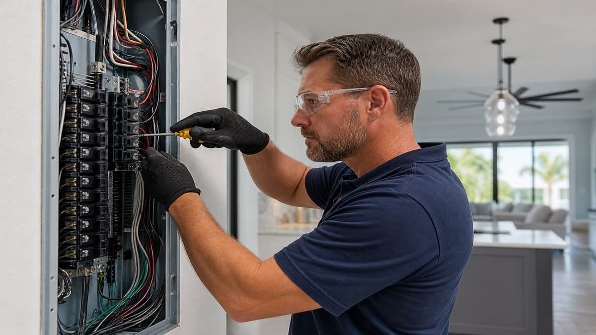 Looking for electrician — Coral Springs area — Electrical