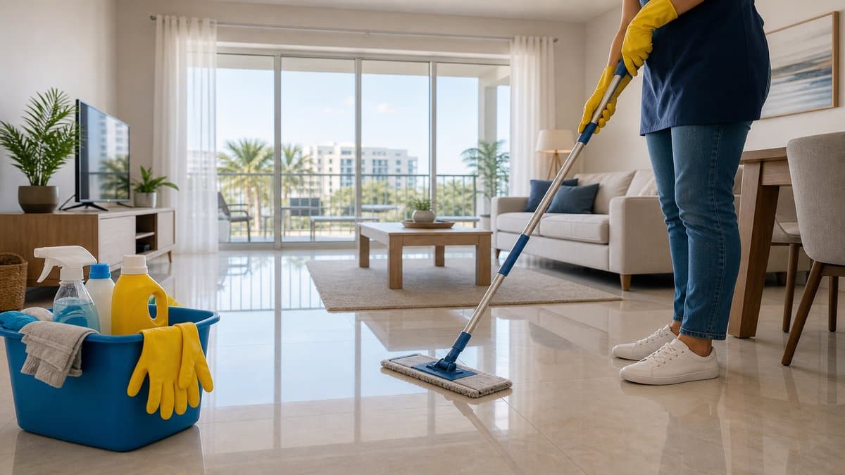 Small house cleaning project in Clearwater — Cleaning Services